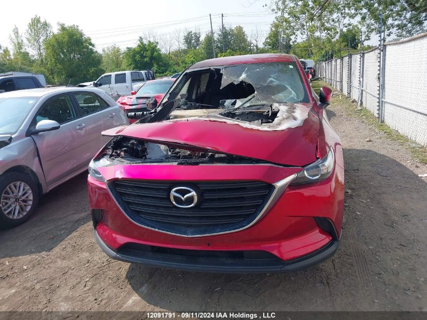 2018 Mazda Cx-9 VIN: JM3TCBBY9J0227991 Lot: 12091791