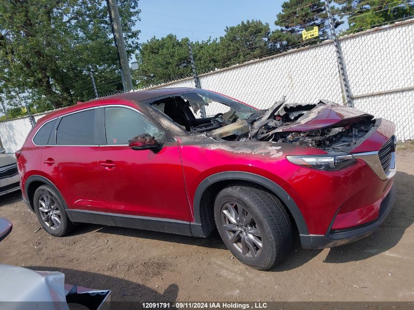 2018 Mazda Cx-9 VIN: JM3TCBBY9J0227991 Lot: 12091791