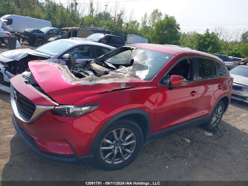 2018 Mazda Cx-9 VIN: JM3TCBBY9J0227991 Lot: 12091791
