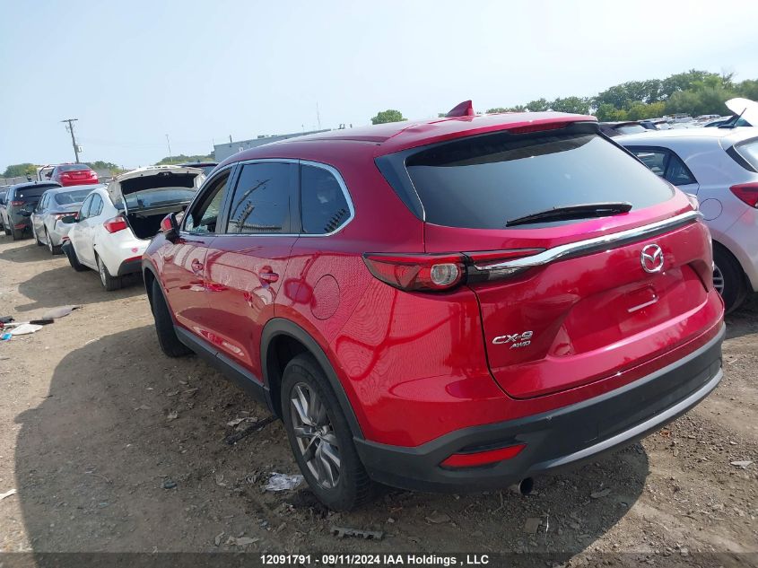 2018 Mazda Cx-9 VIN: JM3TCBBY9J0227991 Lot: 12091791