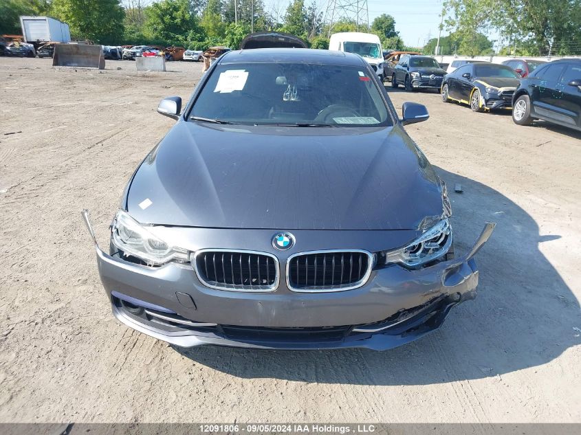 2018 BMW 3 Series VIN: WBA8D9C56JEM34198 Lot: 12091806