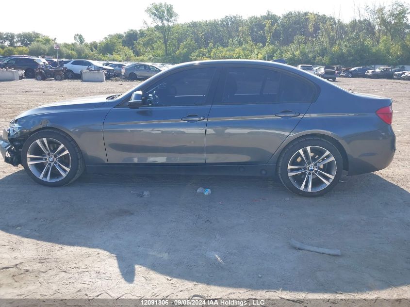 2018 BMW 3 Series VIN: WBA8D9C56JEM34198 Lot: 12091806