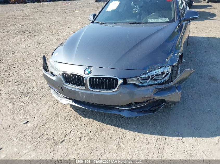 2018 BMW 3 Series VIN: WBA8D9C56JEM34198 Lot: 12091806
