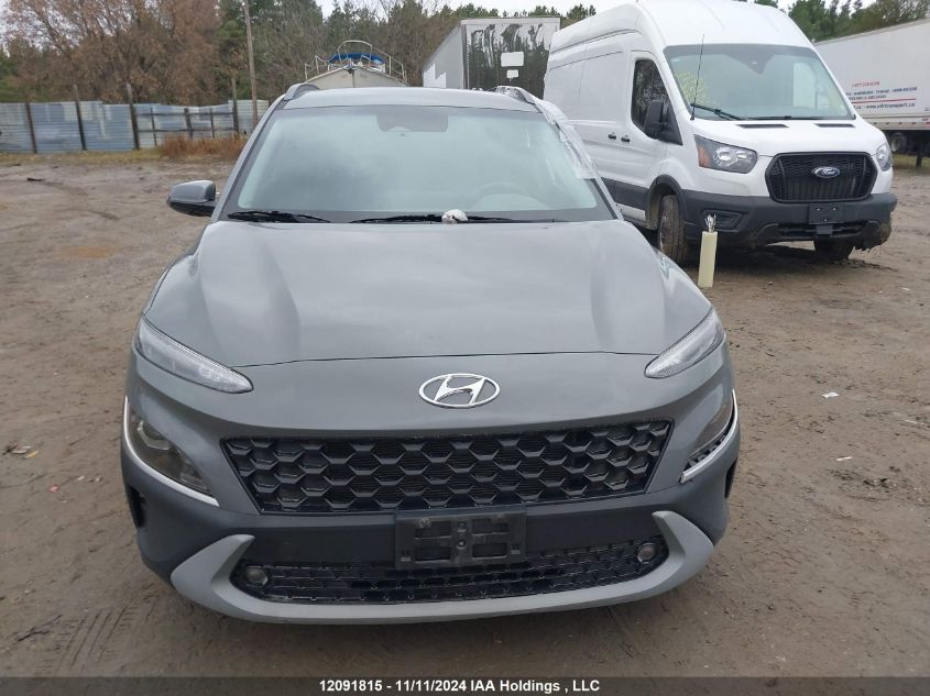 2022 Hyundai Kona VIN: KM8K2CABXNU810087 Lot: 12091815