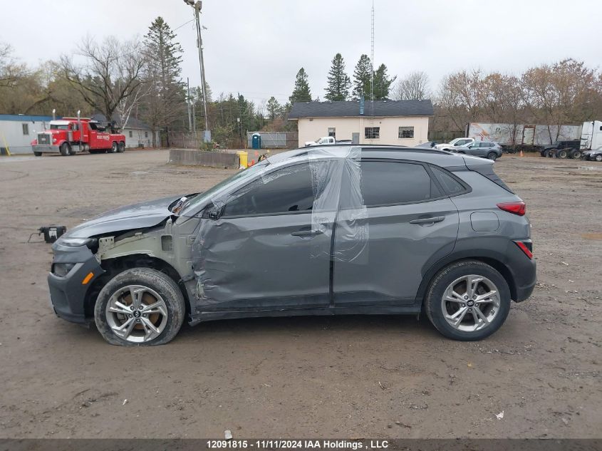 2022 Hyundai Kona VIN: KM8K2CABXNU810087 Lot: 12091815