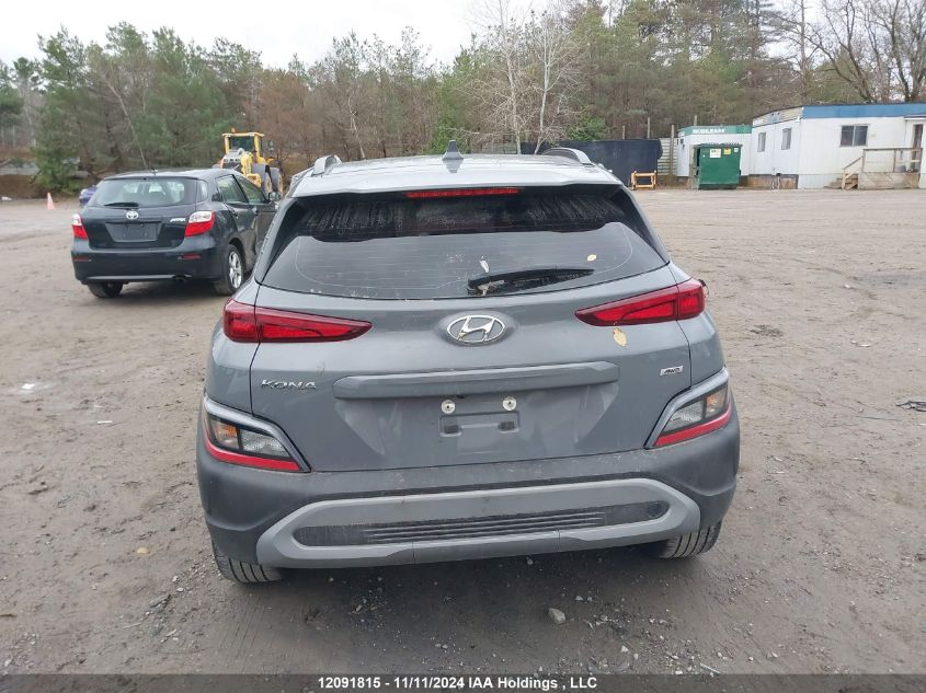 2022 Hyundai Kona VIN: KM8K2CABXNU810087 Lot: 12091815