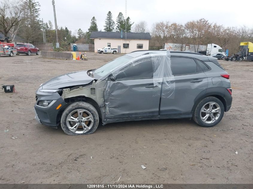 2022 Hyundai Kona VIN: KM8K2CABXNU810087 Lot: 12091815