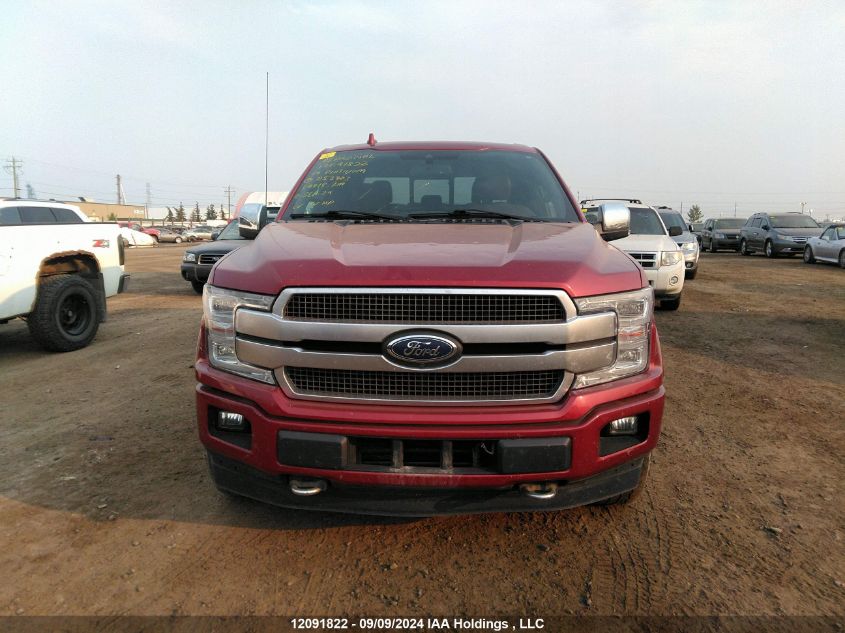 1FTEW1E47KFB53903 2019 Ford F-150 Platinum