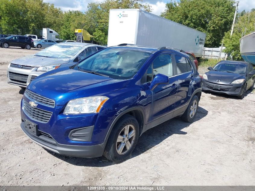 3GNCJRSBXFL160595 2015 CHEVROLET TRAX - Image 2