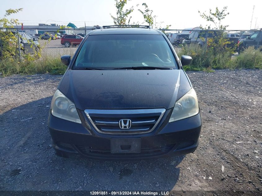 2007 Honda Odyssey VIN: 5FNRL38677B500726 Lot: 12091851