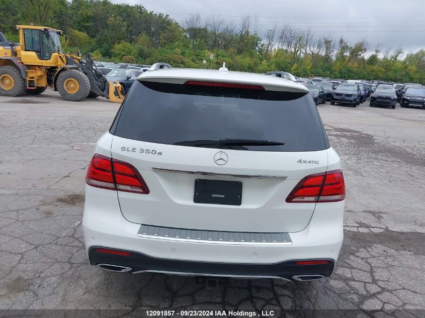 2016 Mercedes-Benz Gle 350 VIN: 4JGDA2EB2GA796352 Lot: 12091857