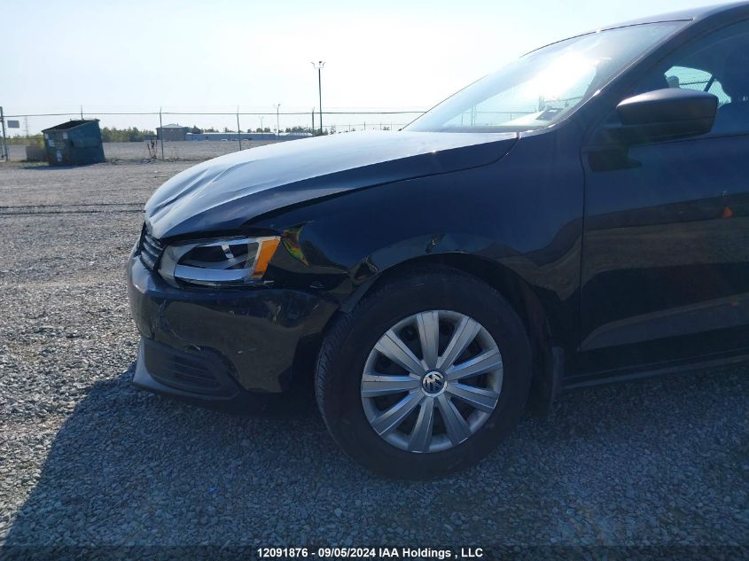 2013 Volkswagen Jetta Sedan VIN: 3VW1K7AJ7DM446631 Lot: 12091876
