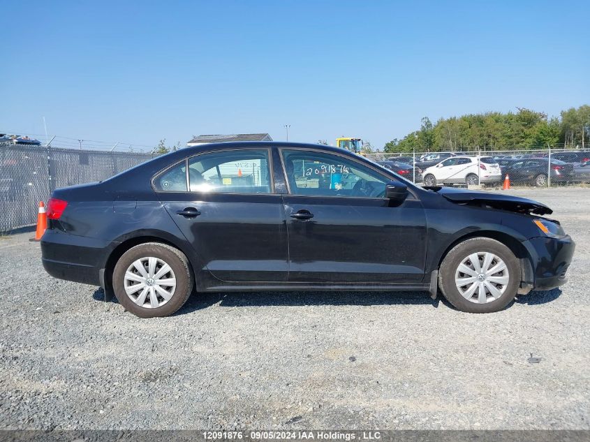 2013 Volkswagen Jetta Sedan VIN: 3VW1K7AJ7DM446631 Lot: 12091876