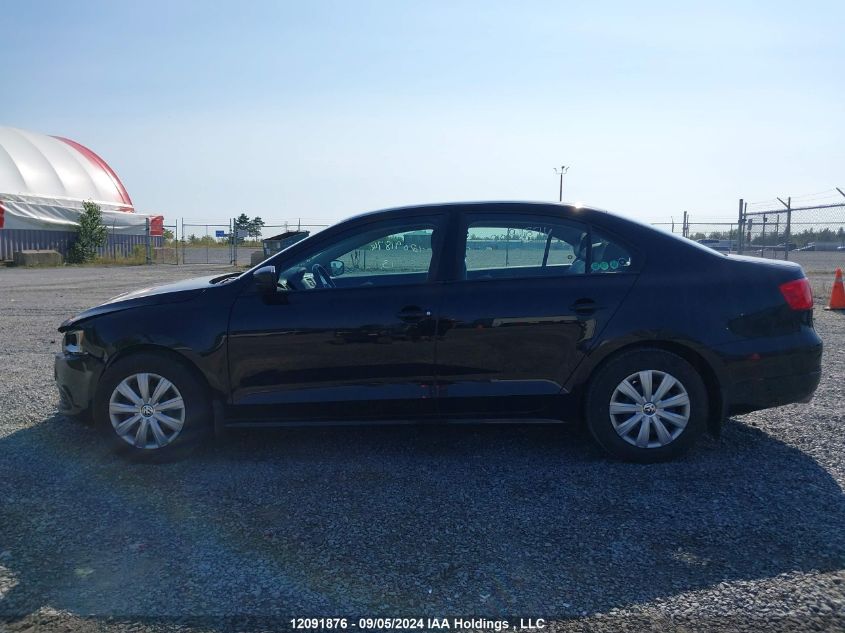 2013 Volkswagen Jetta Sedan VIN: 3VW1K7AJ7DM446631 Lot: 12091876