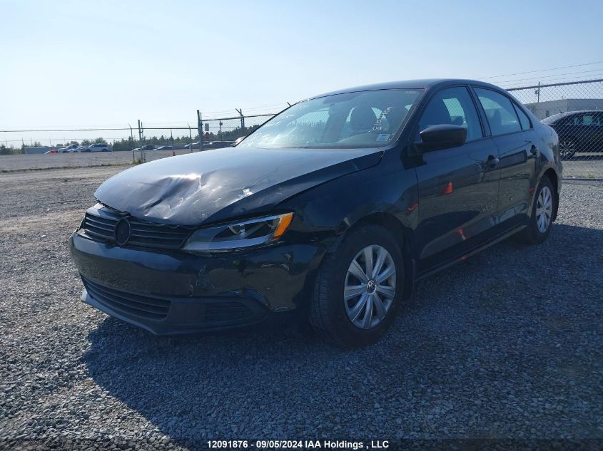 2013 Volkswagen Jetta Sedan VIN: 3VW1K7AJ7DM446631 Lot: 12091876