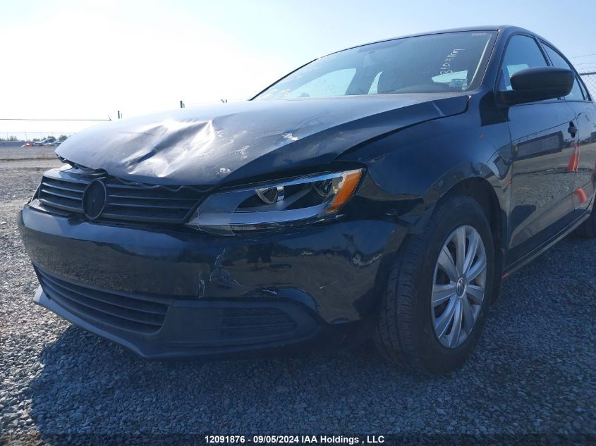 2013 Volkswagen Jetta Sedan VIN: 3VW1K7AJ7DM446631 Lot: 12091876