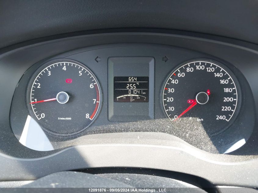 2013 Volkswagen Jetta Sedan VIN: 3VW1K7AJ7DM446631 Lot: 12091876