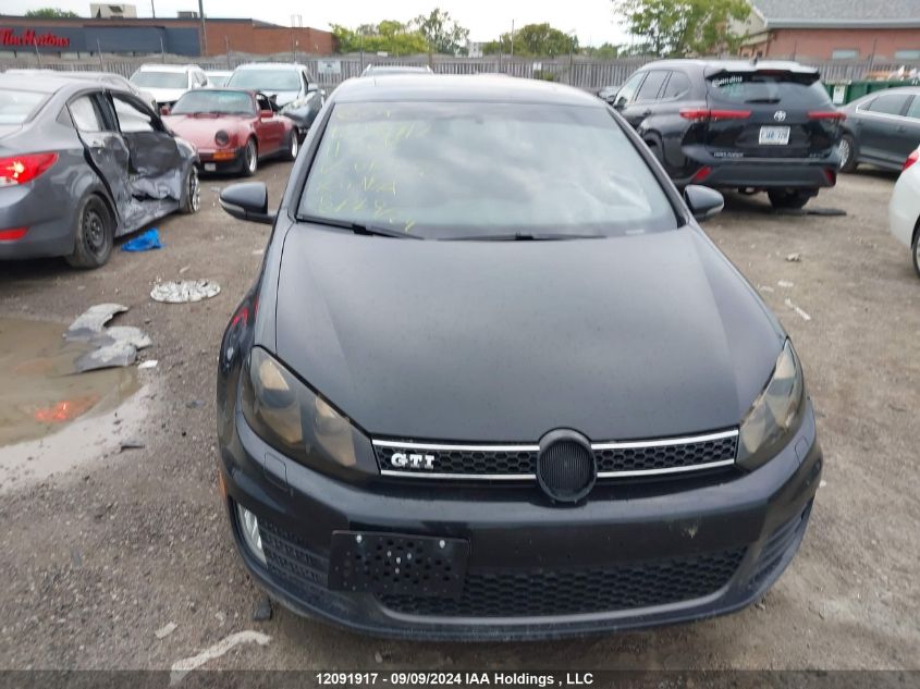 2011 Volkswagen Golf Gti VIN: WVWHV7AJ4BW010552 Lot: 12091917