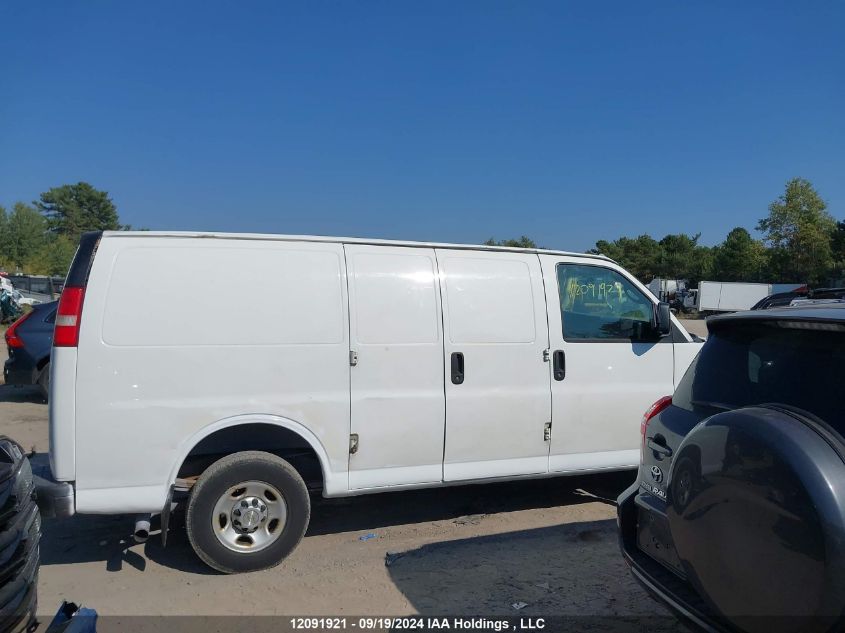 2012 Chevrolet Express 2500 Work Van VIN: 1GCWGFFAXC1124509 Lot: 12091921