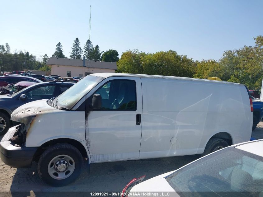 2012 Chevrolet Express 2500 Work Van VIN: 1GCWGFFAXC1124509 Lot: 12091921