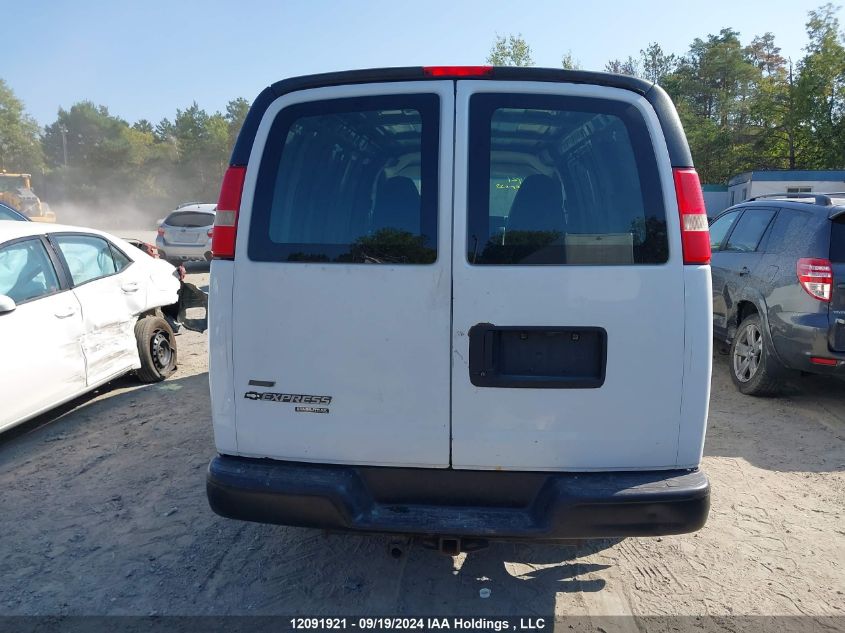 2012 Chevrolet Express 2500 Work Van VIN: 1GCWGFFAXC1124509 Lot: 12091921