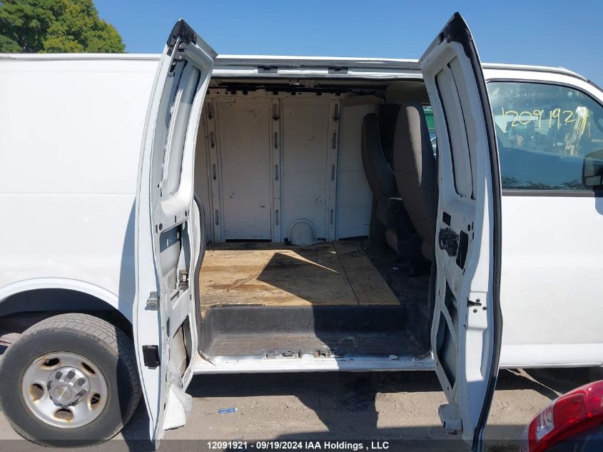 2012 Chevrolet Express 2500 Work Van VIN: 1GCWGFFAXC1124509 Lot: 12091921