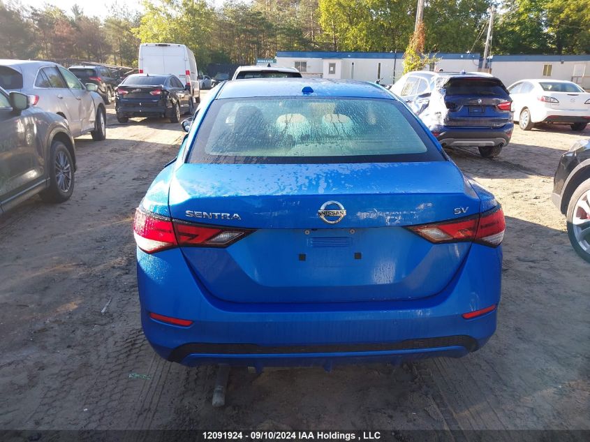 2020 Nissan Sentra VIN: 3N1AB8CV3LY264640 Lot: 12091924