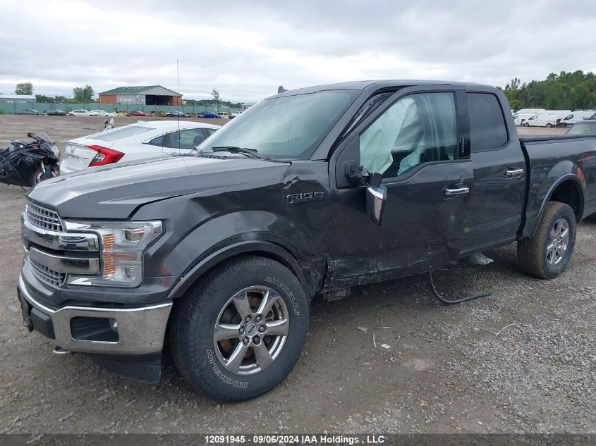 1FTEW1EP9JKE62725 2018 Ford F-150 Lariat