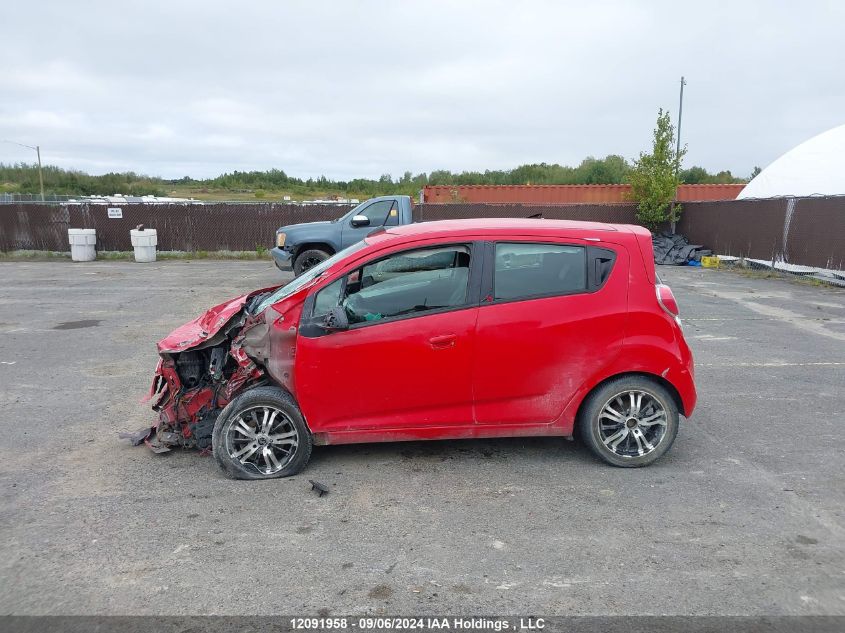 2015 Chevrolet Spark VIN: KL8CB6S97FC714133 Lot: 12091958