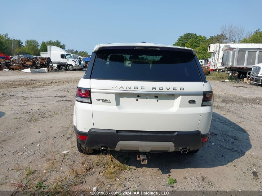 2016 Land Rover Range Rover Sport VIN: SALWR2KF6GA583412 Lot: 12091968
