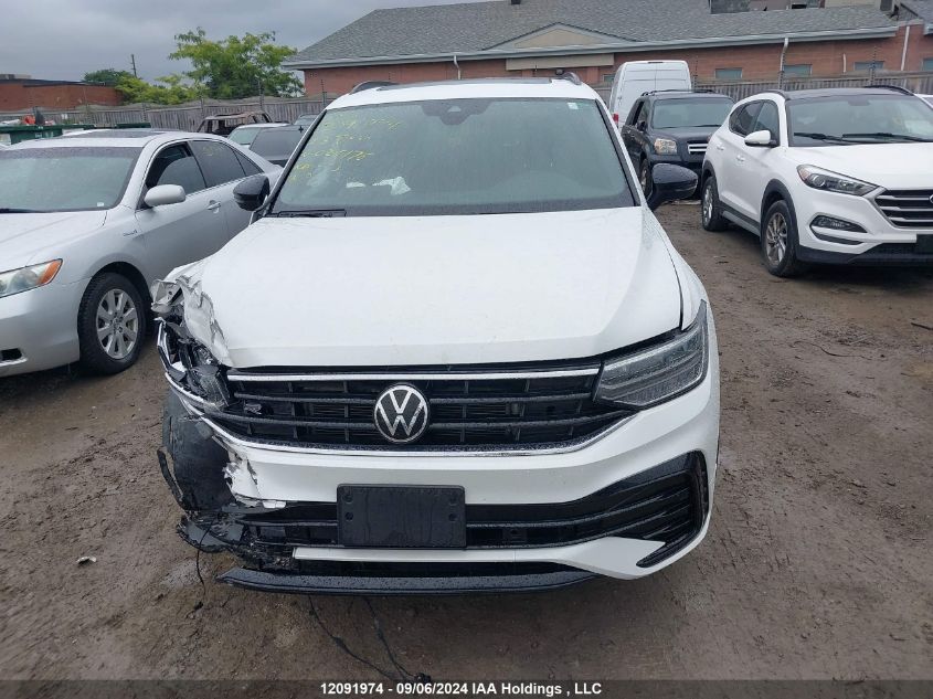 2023 Volkswagen Tiguan VIN: 3VV8B7AX8PM026176 Lot: 12091974