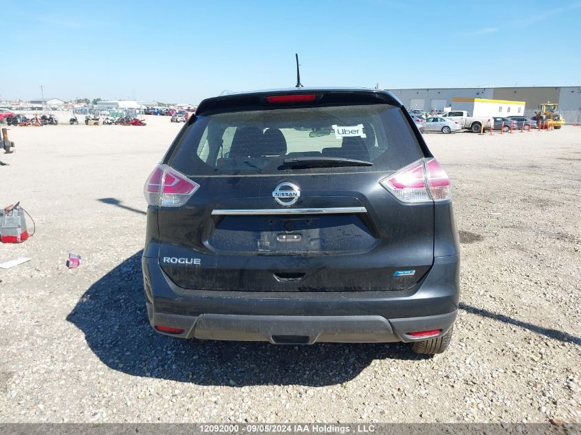 2015 Nissan Rogue VIN: 5N1AT2MT1FC902784 Lot: 12092000