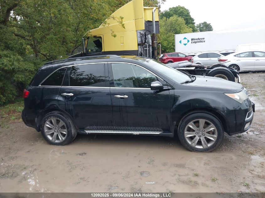 2010 Acura Mdx VIN: 2HNYD2H73AH000201 Lot: 12092025