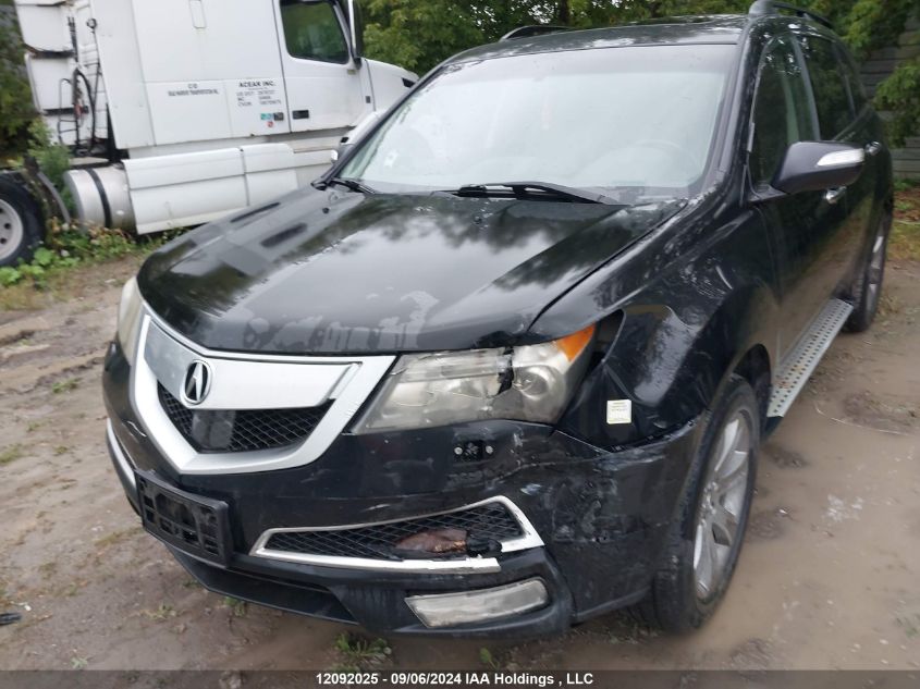 2010 Acura Mdx VIN: 2HNYD2H73AH000201 Lot: 12092025