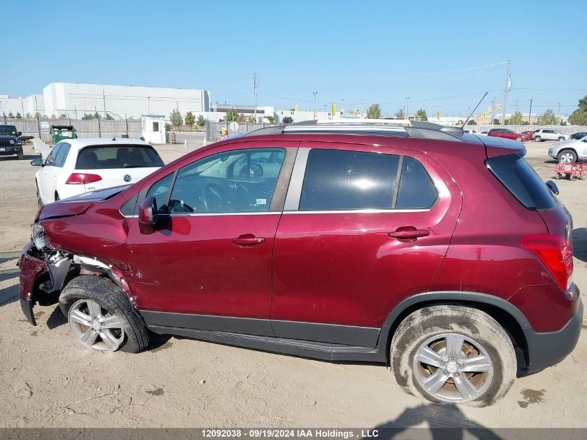 2016 Chevrolet Trax VIN: 3GNCJPSB4GL270421 Lot: 12092038