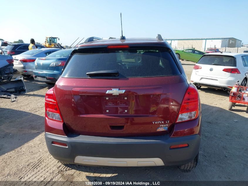 2016 Chevrolet Trax VIN: 3GNCJPSB4GL270421 Lot: 12092038