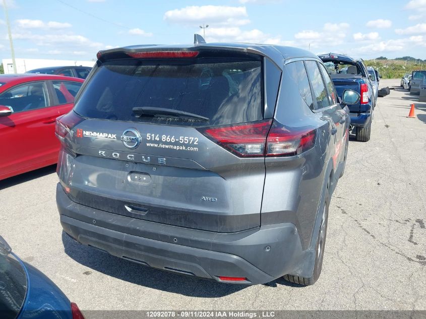 2021 Nissan Rogue VIN: 5N1AT3AB2MC843033 Lot: 12092078