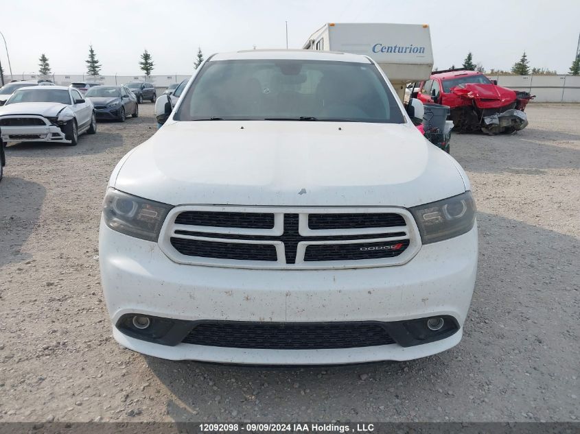 2018 Dodge Durango VIN: 1C4RDJDG2JC242362 Lot: 12092098