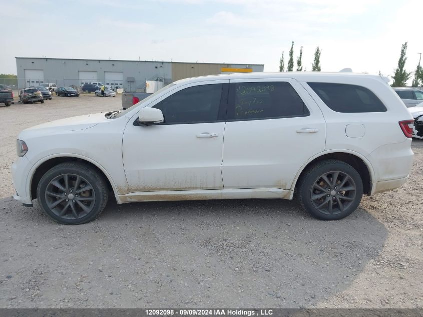 2018 Dodge Durango VIN: 1C4RDJDG2JC242362 Lot: 12092098