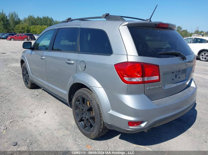 2015 Dodge Journey Sxt VIN: 3C4PDCCG4FT750865 Lot: 12092113