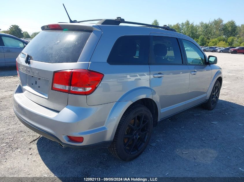 2015 Dodge Journey Sxt VIN: 3C4PDCCG4FT750865 Lot: 12092113