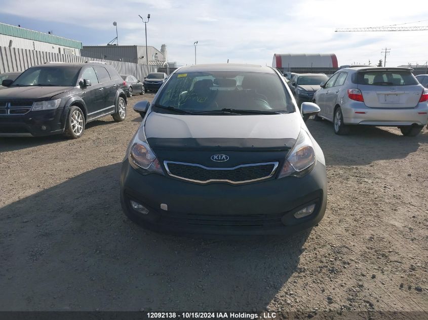 2014 Kia Rio VIN: KNADN4A33E6391987 Lot: 12092138