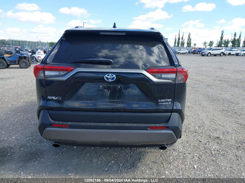 2021 Toyota Rav4 Limited VIN: 2T3DWRFV1MW103694 Lot: 12092156