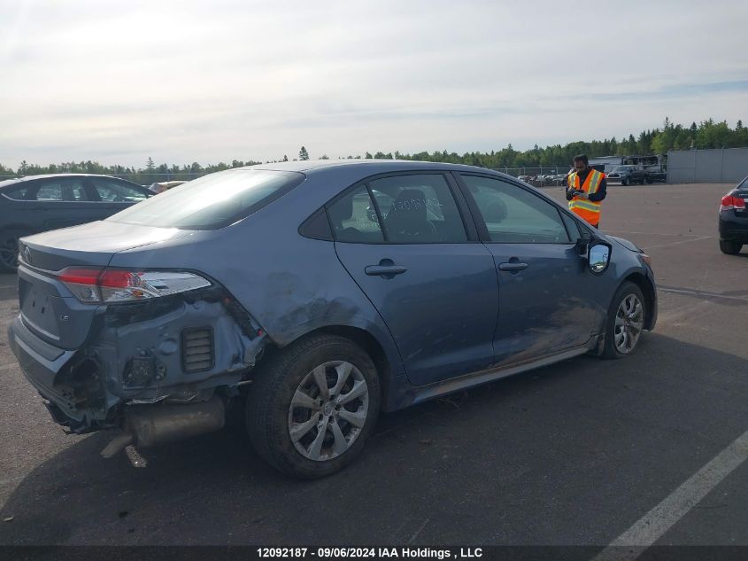 2021 Toyota Corolla Le VIN: 5YFBPMBE7MP269192 Lot: 12092187