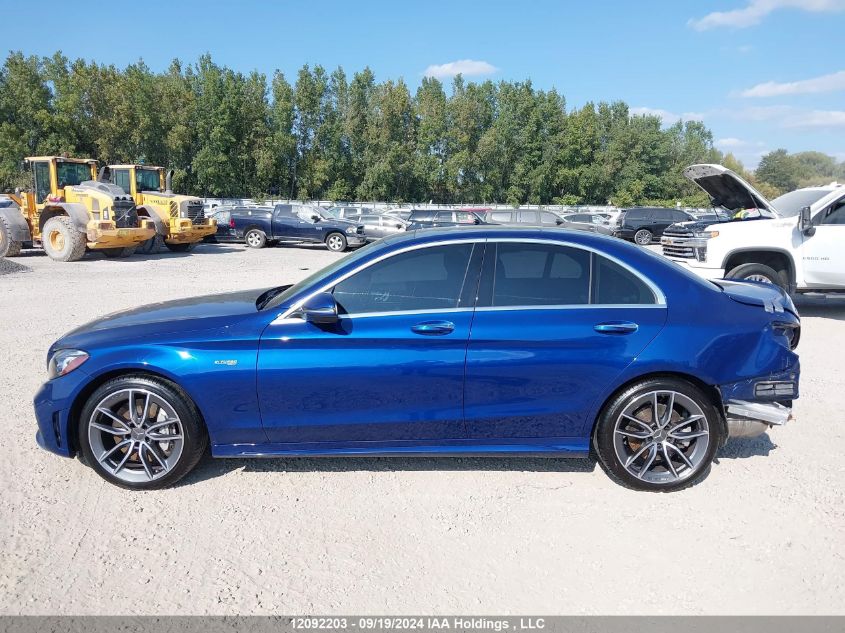 2020 Mercedes-Benz C 43 Amg VIN: 55SWF6EB1LU333060 Lot: 12092203