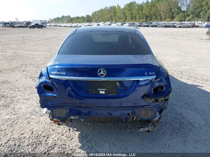 2020 Mercedes-Benz C 43 Amg VIN: 55SWF6EB1LU333060 Lot: 12092203