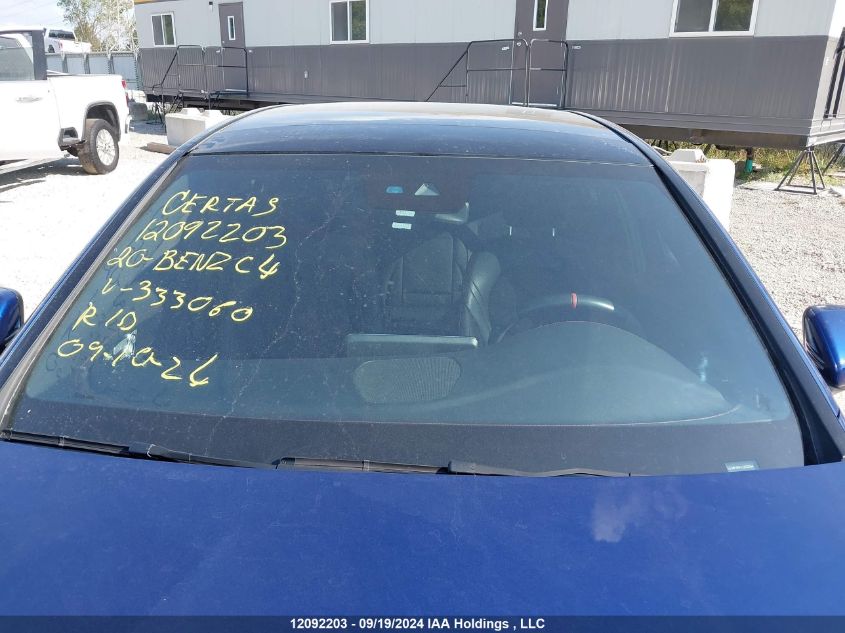 2020 Mercedes-Benz C 43 Amg VIN: 55SWF6EB1LU333060 Lot: 12092203