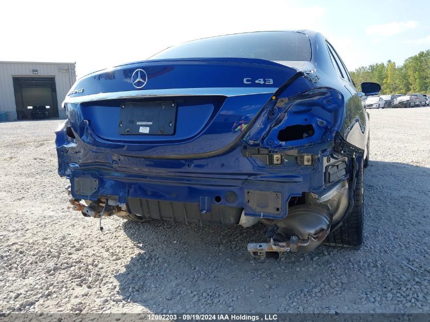 2020 Mercedes-Benz C 43 Amg VIN: 55SWF6EB1LU333060 Lot: 12092203