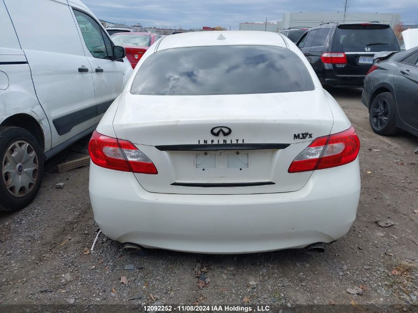 2012 Infiniti M37X VIN: JN1BY1AR8CM396134 Lot: 12092252