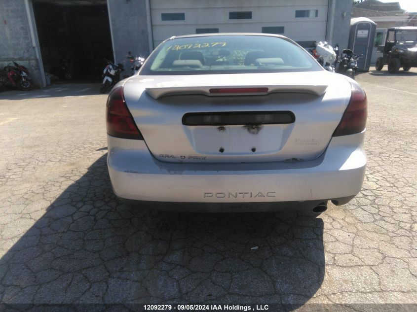 2005 Pontiac Grand Prix VIN: 2G2WP522451137282 Lot: 12092279